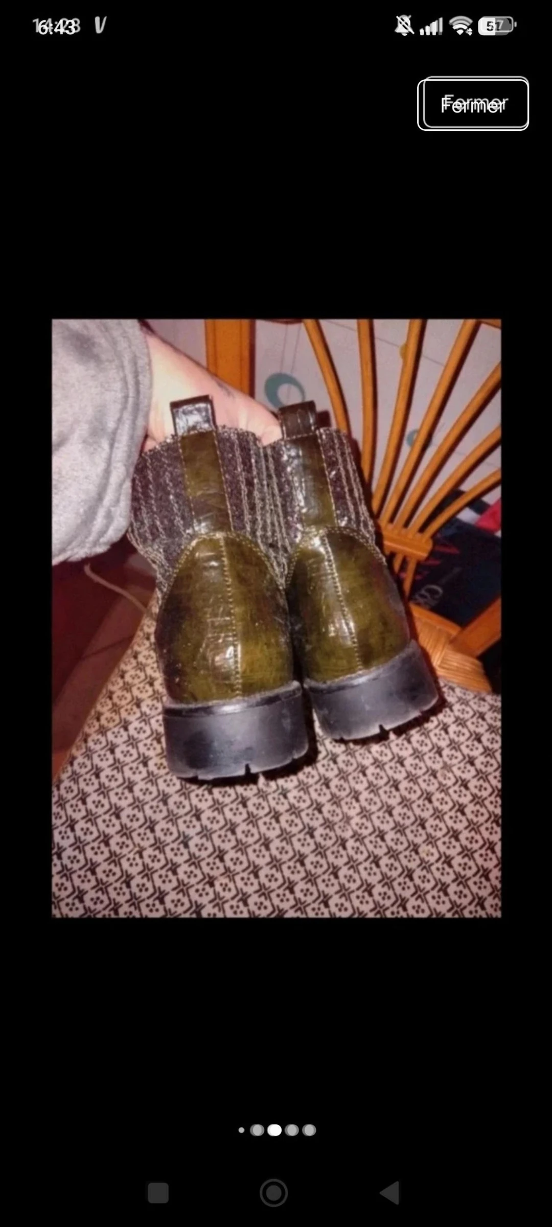 Botas com cadarço – photo 6
